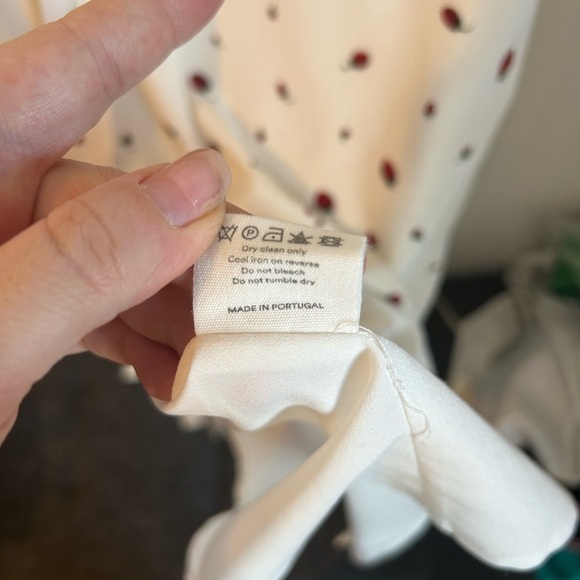 Chinti & Parker White Field Ana Strawberry Dress - Picture 6 of 6